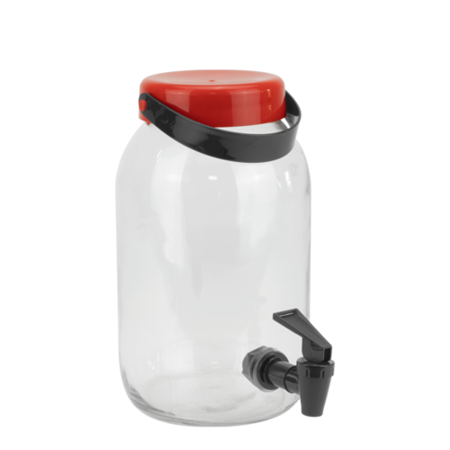 Стъклен буркан с канелка 3-5 л.