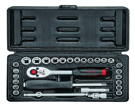 Комплект гедоре Force 2292-9 1/4\'\' от 29 части