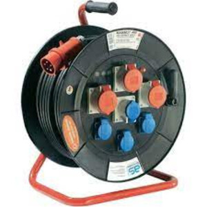 Макара за кабелен удължител Schwabe 7 гнезда Макара за кабелен удължител Schwabe 7 гнезда