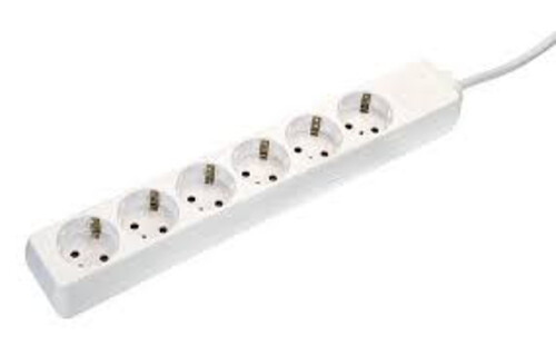 Електрически разклонител Schwabe 6 гнезда, 1.4 м.