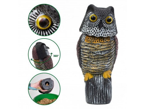 ПЛАШИЛО 3D БУХАЛ ПРОГОНВАЩО ГЪЛЪБИ, ВРАБЧЕТА, СКОРЦИ, КОСОВЕ