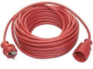 Кабелен удължител с PVC изолация Schwabe 1 гнездо, 10 м.