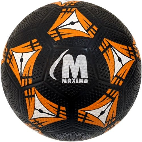 Топка футболна Maxima размер 5 гумена черен