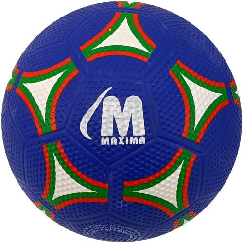 Топка футболна Maxima размер 5 гумена син