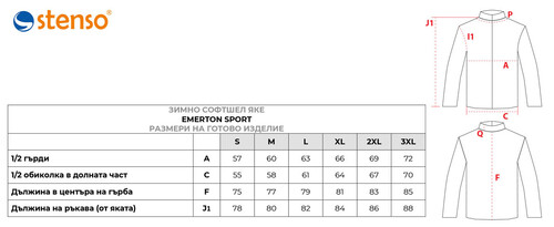 Софтшел яке Stenso Emerton Sport Winter Сиво