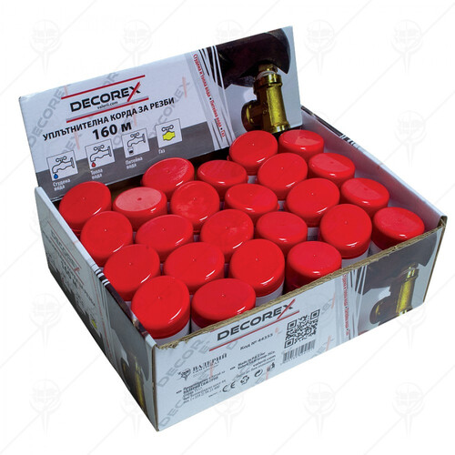 Конец с лепило DECOREX за уплътнение