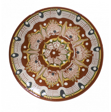Чиния от троянска керамика Horecano