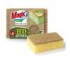 Гъба с натурална фибра Magic Clean Premium Eco 2 броя-megahome.bg