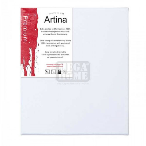 Платно за рисуване лукс Artina Premium 80 х 100 см с рамка