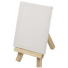 Мини статив с платно 8 х 8 см букова дървесина-megahome.bg