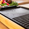 Електрическа скара Cecotec Tasty Grill 2000 Bamboo Black-megahome.bg