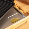 Електрическа скара Cecotec Tasty Grill 2000 Bamboo Black-megahome.bg