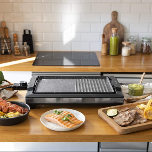 Електрическа скара Cecotec Tasty&Grill 2000 inox Mixstone