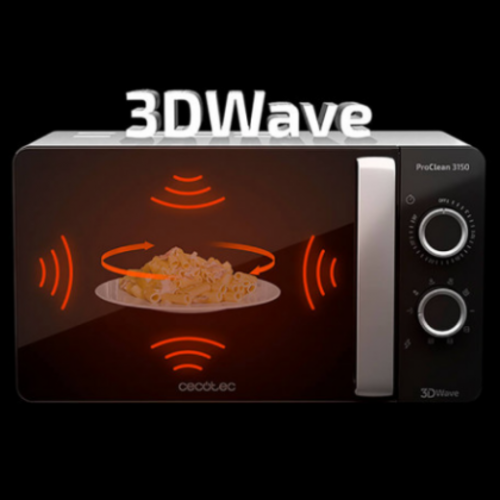 Микровълнова фурна Cecotec Proclean 3150