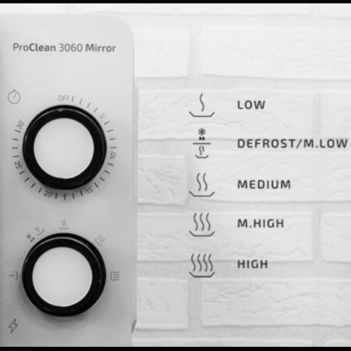 Микровълнова фурна Cecotec Proclean 3060 Mirror