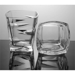 Кристални чаши за уиски Crystal Bohemia ZIG ZAG Кристални чаши за уиски Crystal Bohemia ZIG ZAG