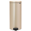 Кош за смет с педал Brabantia NewIcon Champagne 3-30 л.-megahome.bg