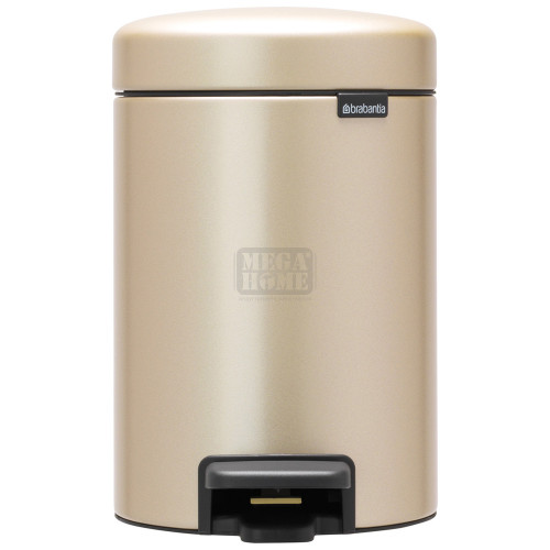 Кош за смет с педал Brabantia NewIcon Champagne 3-30 л.