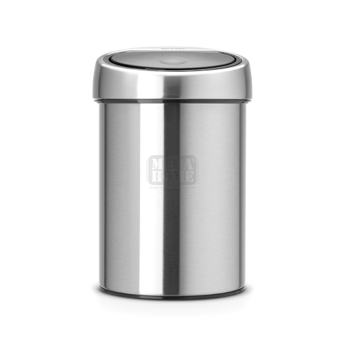 Кош за смет Brabantia Touch Bin 3 л Matt Steel Fingerprint Proof