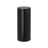 Кош за смет Brabantia Touch Bin New Matt Black 30-40 л.-megahome.bg
