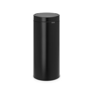 Кош за смет Brabantia Touch Bin New Matt Black 30-40 л. Кош за смет Brabantia Touch Bin New Matt Black 30-40 л.