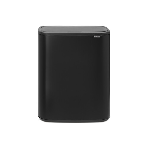 Кош за смет Brabantia Bo Touch Matt Black 2x30 л.