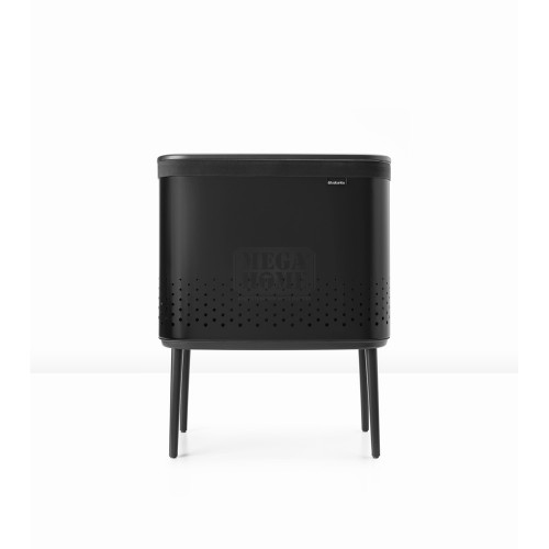 Кош за пране Brabantia Bo Matt Black 60 л.