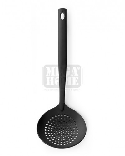 Решетъчна лъжица Brabantia Black Line Non-Stick 11,9х33,3 см