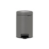 Кош за смет Brabantia NewIcon Mineral Concrete Grey 3-30 л.-megahome.bg