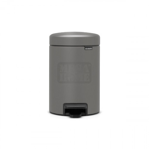 Кош за смет Brabantia NewIcon Mineral Concrete Grey 3-30 л.