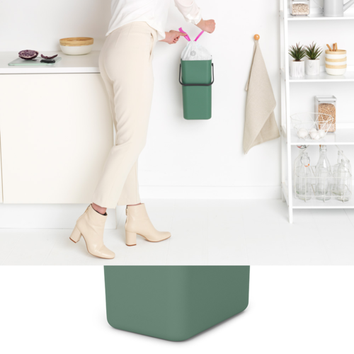 Кош за смет за разделно събиране Brabantia Sort&Go зелен