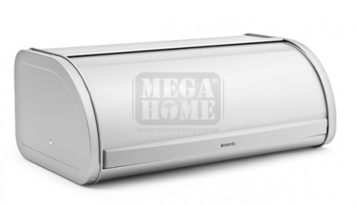 Кутия за хляб Brabantia Roll Top Metallic Grey 16 литра