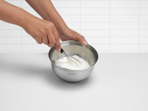 Купа за бъркане Brabantia Profile Matt Steel / Black 1 л