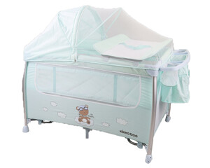 Бебешка кошара на две нива Kikka Bo Dreamy Bear