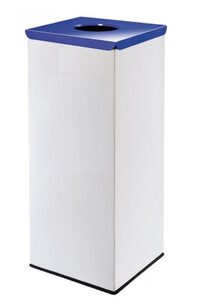 Метален кош за разделно събиране на боклук 50 л Метален кош за разделно събиране на боклук 50 л