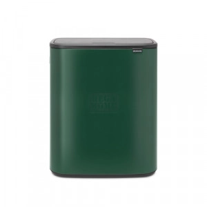 Кош за смет Brabantia Bo Touch Pine Green 2x30 л. Кош за смет Brabantia Bo Touch Pine Green 2x30 л.