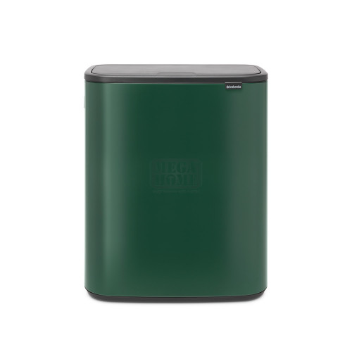 Кош за смет Brabantia Bo Touch Pine Green 2x30 л.