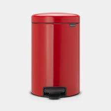 Кош за смет с педал Brabantia NewIcon Passion Red 3-12 л. Кош за смет с педал Brabantia NewIcon Passion Red 3-12 л.