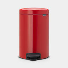 Кош за смет с педал Brabantia NewIcon Passion Red 3-12 л.