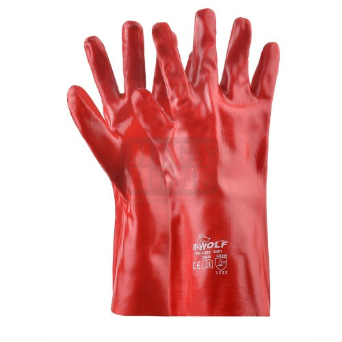 Работни ръкавици B-Wolf Foze Червени