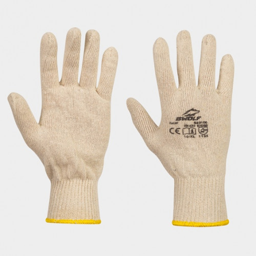 Работни ръкавици B-Wolf RAW Бял