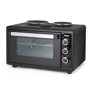 Малка готварска печка с 2 котлона Termomax TC50BK Малка готварска печка с 2 котлона Termomax TC50BK
