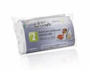 Ролки за вакуумиране Laica 15 x 300 см 2 броя в комплект Ролки за вакуумиране Laica 15 x 300 см 2 броя в комплект