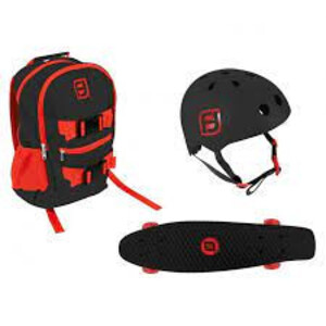 Комплект раница, каска и скейтборд D\'ARPEJE FUNBEE