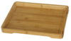 Бамбукова правоъгълна табла HORECANO 33х25х2.5 см.-megahome.bg
