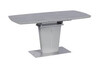 Разтегателна трапезна маса POZNAN керамика - сива-megahome.bg