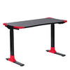 Ергономично геймърско бюро Carmen CR-121 G - черно-червено-megahome.bg