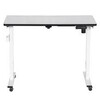 Ергономично регулируемо бюро Carmen CR-114 W - бяло-megahome.bg