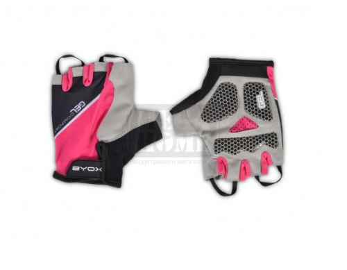 Ръкавици за велосипед Byox AU201 розов