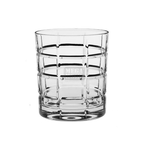 Кристални чаши за уиски TIME SQUARE 340 мл